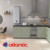 Мултипозиционен бойлер Atlantic Vertigo Steatite Wi-Fi 50 Silver, 40 литра - 831217