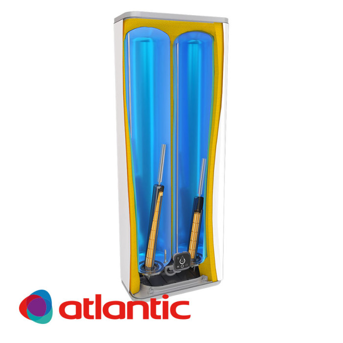 Електрически бойлер Atlantic Vertigo Steatite Wi-Fi 65 - 841278 Електрически бойлер Atlantic Vertigo Steatite Wi-Fi 65 - 841278 - Битови бойлери за дома