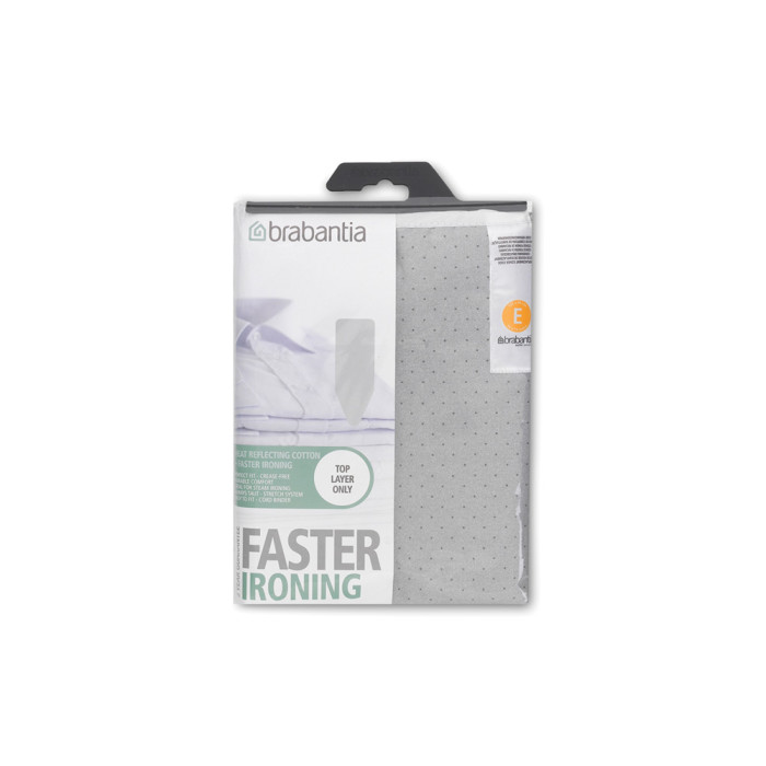 Калъф за маса за гладене Brabantia E 135x49cm, 2mm, Metallised, с унивесална форма - Баня и почистване