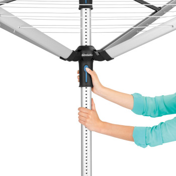 Външен простор Brabantia Lift-О-Matic Advance 60m, котва за бетониране, калъф, торба за щипки