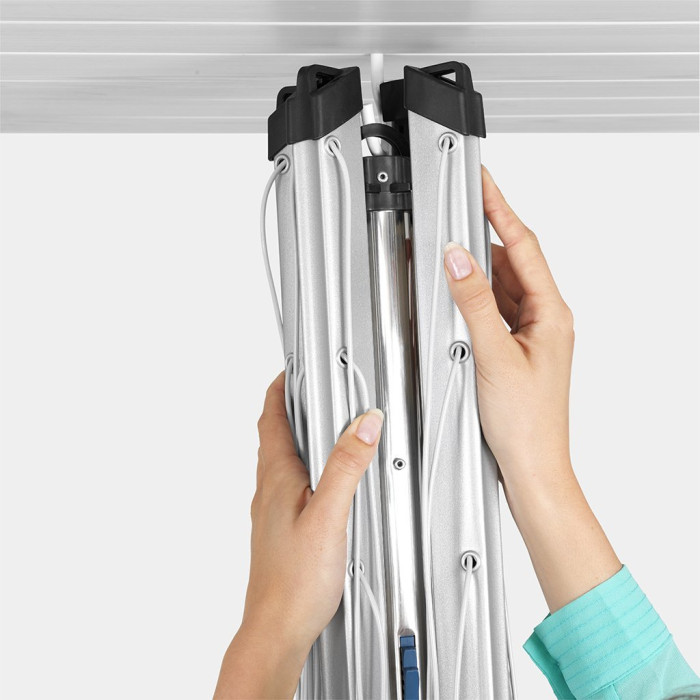 Външен простор Brabantia Essential 40m, котва за бетониране Външен простор Brabantia Essential 40m, котва за бетониране - Баня и почистване