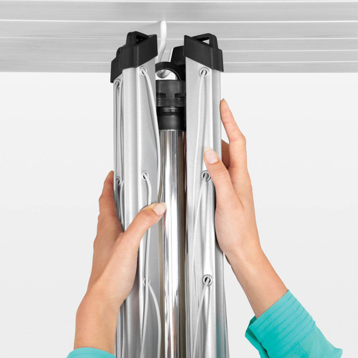 Външен простор Brabantia TopSpinner 60m, метален шиш за вкопаване - Баня и почистване