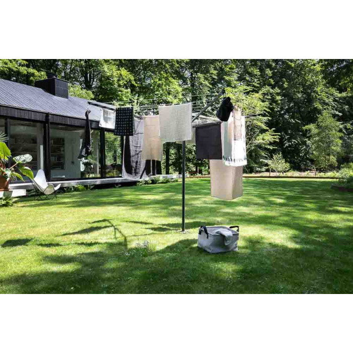 Външен простор Brabantia TopSpinner 60m, метален шиш за вкопаване - Баня и почистване