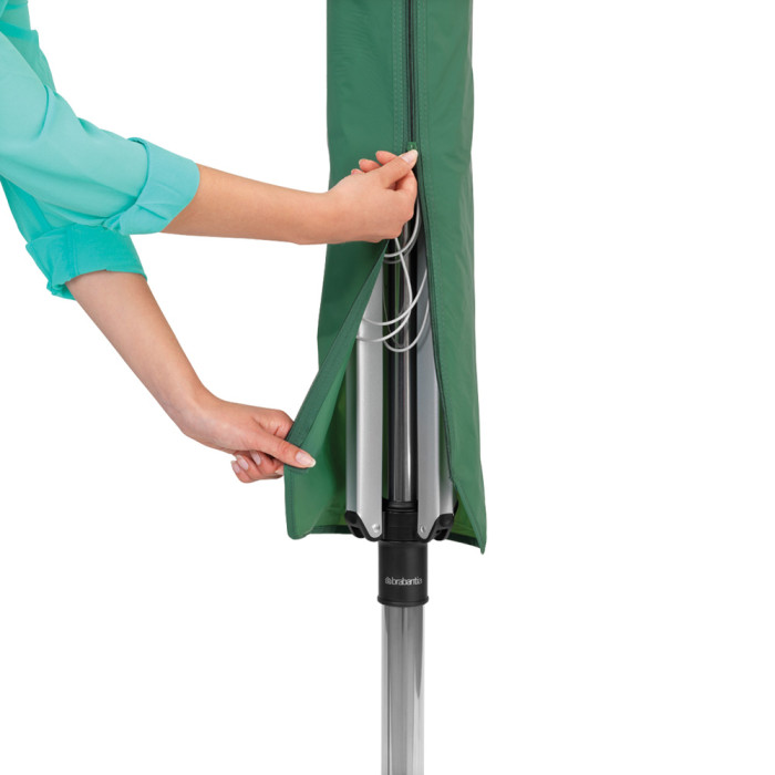 Външен простор Brabantia Lift-O-Matic 50m, метален шип за вкопаване и калъф - Баня и почистване