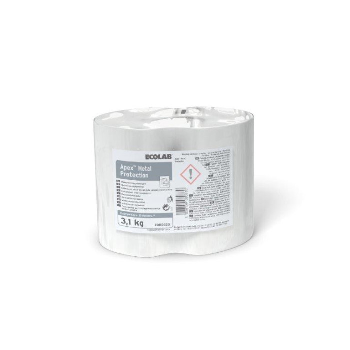 ПРЕПАРАТ ЗА СЪДОМИАЛНА ECOLAB APEX METAL PROTECTION 3.1KG ПРЕПАРАТ ЗА СЪДОМИАЛНА ECOLAB APEX METAL PROTECTION 3.1KG - Консумативи
