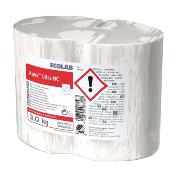 ПРЕПАРАТ ЗА СЪДОМИАЛНА ECOLAB Apex Ultimate 3.1KG ПРЕПАРАТ ЗА СЪДОМИАЛНА ECOLAB Apex Ultimate 3.1KG - Консумативи