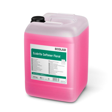 Ecolab Ecobrite Softener Floral- Течен омекотител за тъкани, туба 20 кг