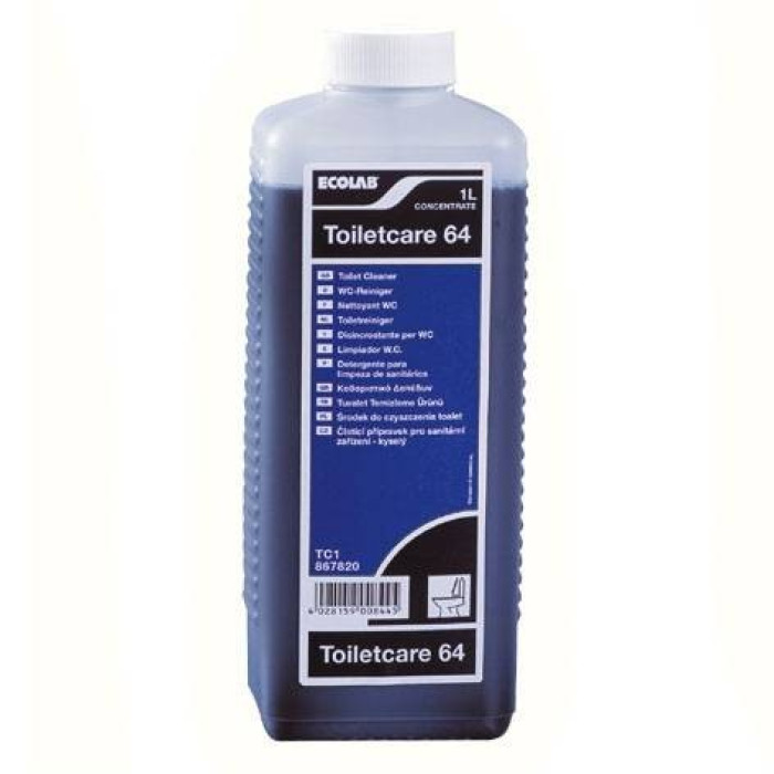 Препарат за тоалетна Ecolab Toiletcare 64 - 1л. Препарат за тоалетна Ecolab Toiletcare 64 - 1л. - Консумативи