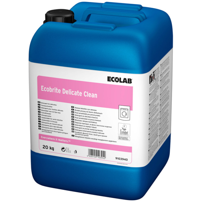 Перилен препарат Ecobrite Delicate Clean 20кг. Перилен препарат Ecobrite Delicate Clean 20кг. - Професионални уреди