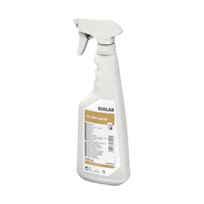 Препарат за полиране на мебели Ecolab Pro Shine Special 500мл. Препарат за полиране на мебели Ecolab Pro Shine Special 500мл. - Консумативи