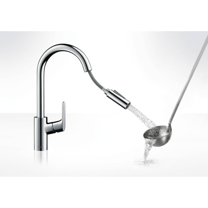 Кухненски смесител hansgrohe Focus M41-H240 pull out Кухненски смесител hansgrohe Focus M41-H240 pull out - Смесители