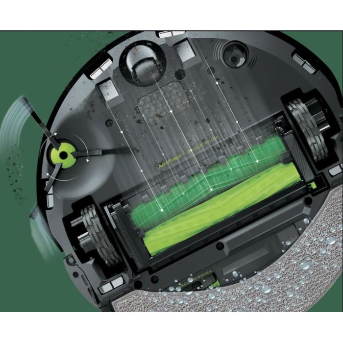 Прахосмукачка iRobot Roomba Combo j7+ (Синьо) - Малки домакински уреди