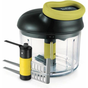 Комплект Ръчен Чопър TEFAL 900ml + Нож За Пюрета