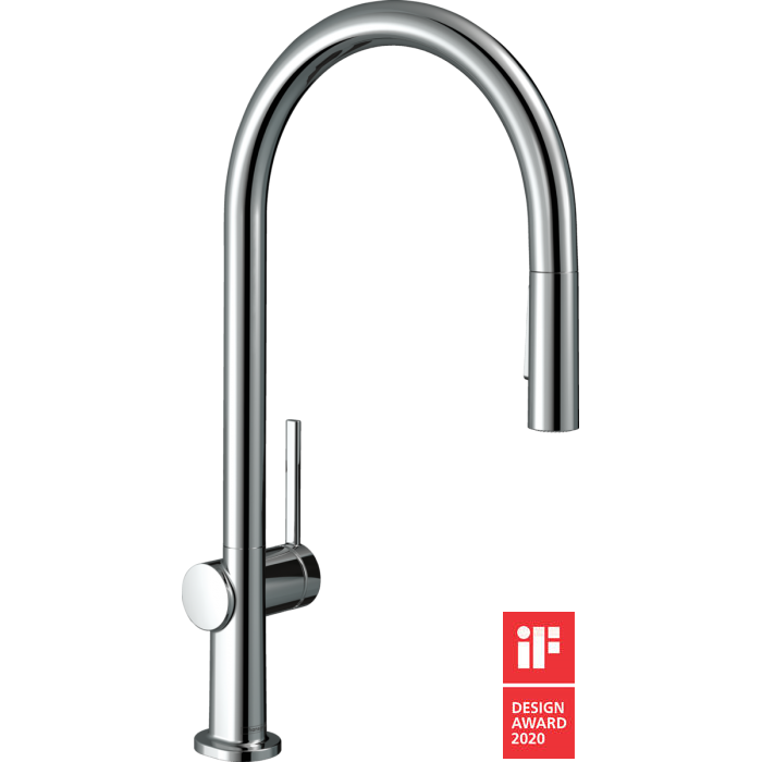 Смесител за кухня hansgrohe Talis M54-H210, pull-out spray, 2jet, chrome Смесител за кухня hansgrohe Talis M54-H210, pull-out spray, 2jet, chrome - Смесители