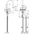 Смесител за кухня Hansgrohe Aquno Select M81-H170, Matt Black, pull-out spray, 3jet, sBox Смесител за кухня Hansgrohe Aquno Select M81-H170, Matt Black, pull-out spray, 3jet, sBox - Смесители