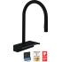 Смесител за кухня Hansgrohe Aquno Select M81-H170, Matt Black, pull-out spray, 3jet, sBox Смесител за кухня Hansgrohe Aquno Select M81-H170, Matt Black, pull-out spray, 3jet, sBox - Смесители