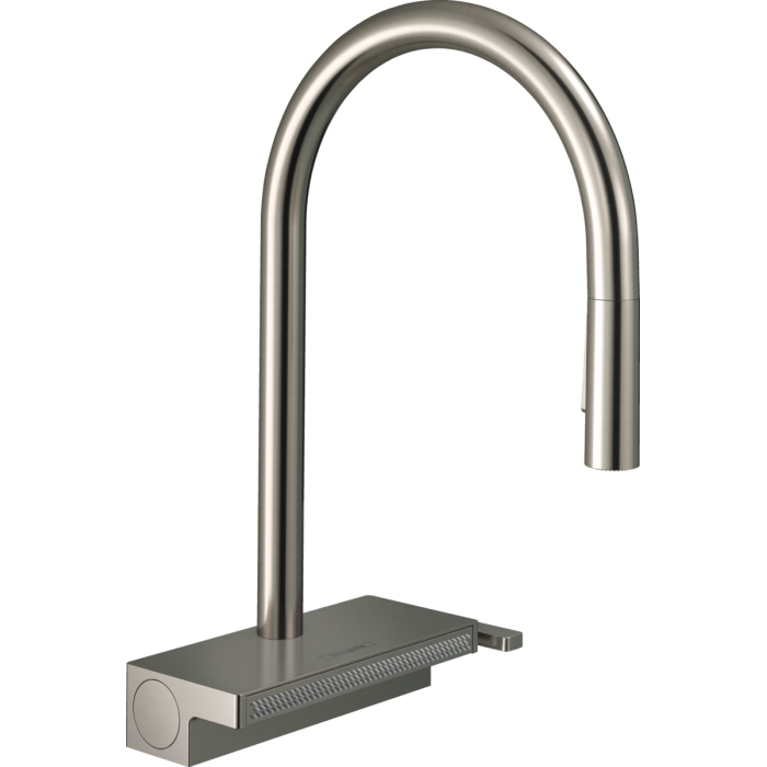 Смесител за кухня Hansgrohe Aquno Select M81-H170, Stainless Steel Finish, pull-out spray, 3jet, sBox Смесител за кухня Hansgrohe Aquno Select M81-H170, Stainless Steel Finish, pull-out spray, 3jet, sBox - Смесители