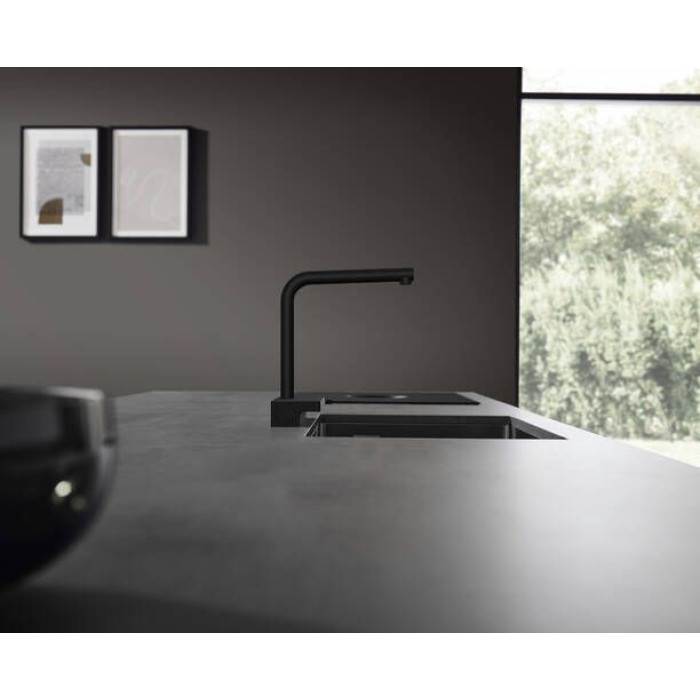 Смесител за кухня hansgrohe Aquno Select M81-H250 matt black - Смесители