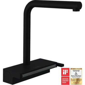 Смесител за кухня hansgrohe Aquno Select M81-H250 matt black