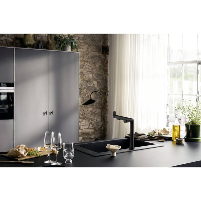 Смесител за кухня Hansgrohe Aqittura M91-H240, matt black Смесител за кухня Hansgrohe Aqittura M91-H240, matt black - Смесители