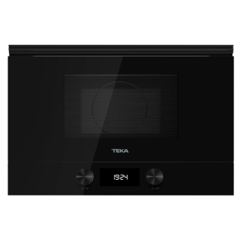 Микровълнова фурна за вграждане с грил TEKA ML 8220 BIS FullBlack черна - 22 литра
