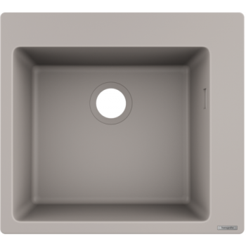 Кухненска мивка hansgrohe S510-F450-Concretegrey