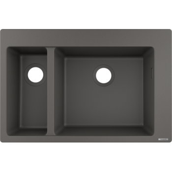 Кухненска мивка hansgrohe S510-F635-Stonegrey