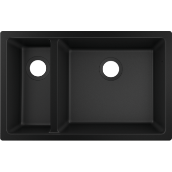 Кухненска мивка за монтаж под плот hansgrohe S510-U635-Graphiteblack