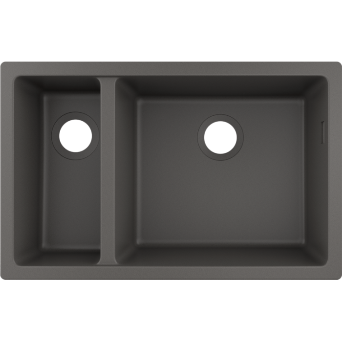 Кухненска мивка за монтаж под плот hansgrohe S510-U635-Stonegrey Кухненска мивка за монтаж под плот hansgrohe S510-U635-Stonegrey - Мивки