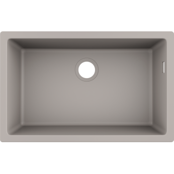 Кухненска мивка за монтаж под плот hansgrohe S510-U660-Concretegrey