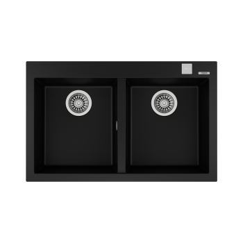 Мивка Teka ForSquare 2B 790 TG ЧЕРНА