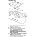 Индукционен плот с вградена вентилация 80 cm NEFF Flex Design V68YYX4C0