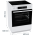 ГОТВАРСКА ПЕЧКА GORENJE GECS6C70WPA ГОТВАРСКА ПЕЧКА GORENJE GECS6C70WPA - Готварски печки