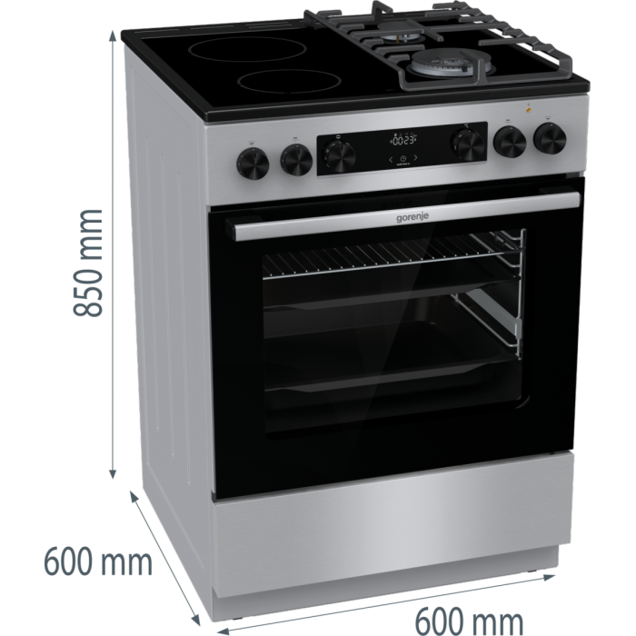 ПЕЧКА GORENJE GKC6C60XT ПЕЧКА GORENJE GKC6C60XT - Комбинирани печки