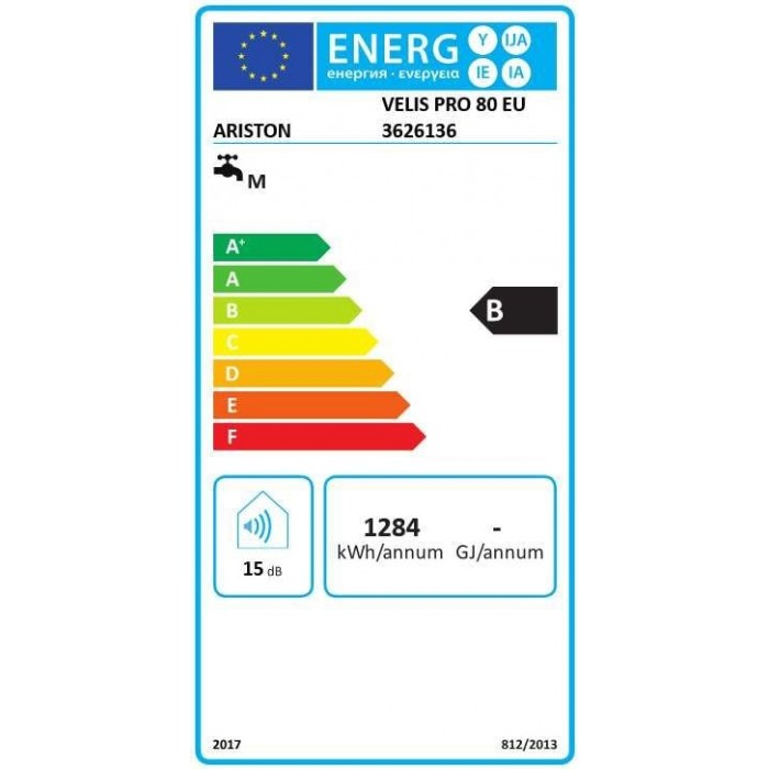 Мултипозиционен бойлер Ariston VELIS PRO 80 EU Мултипозиционен бойлер Ariston VELIS PRO 80 EU - Бойлери