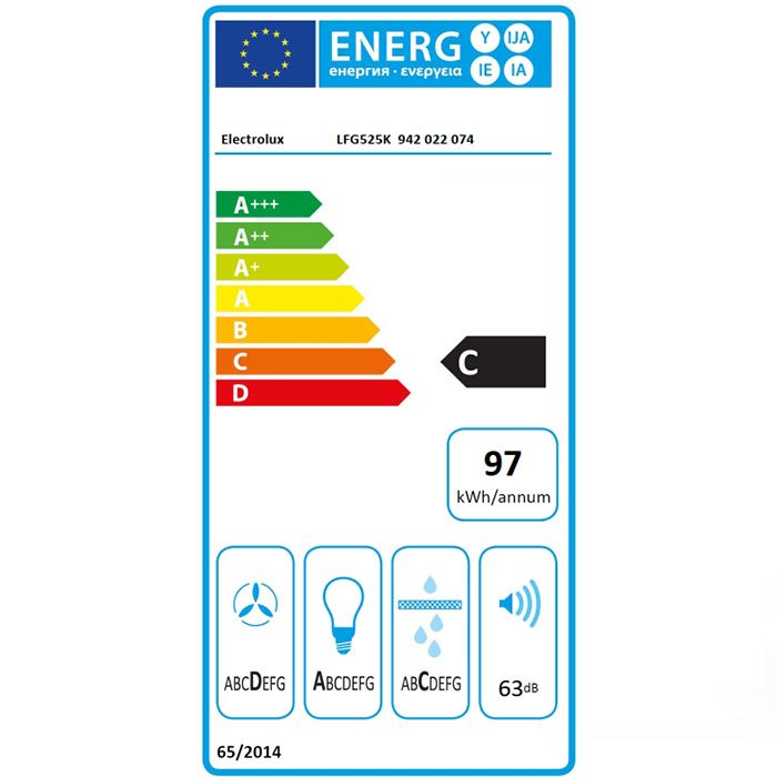 Абсорбатор за вграждане ELECTROLUX LFG525K Абсорбатор за вграждане ELECTROLUX LFG525K - Уреди за вграждане