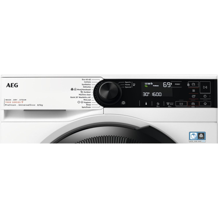 Пералня със сушилня AEG LWR73864O Пералня със сушилня AEG LWR73864O - Свободностоящи уреди