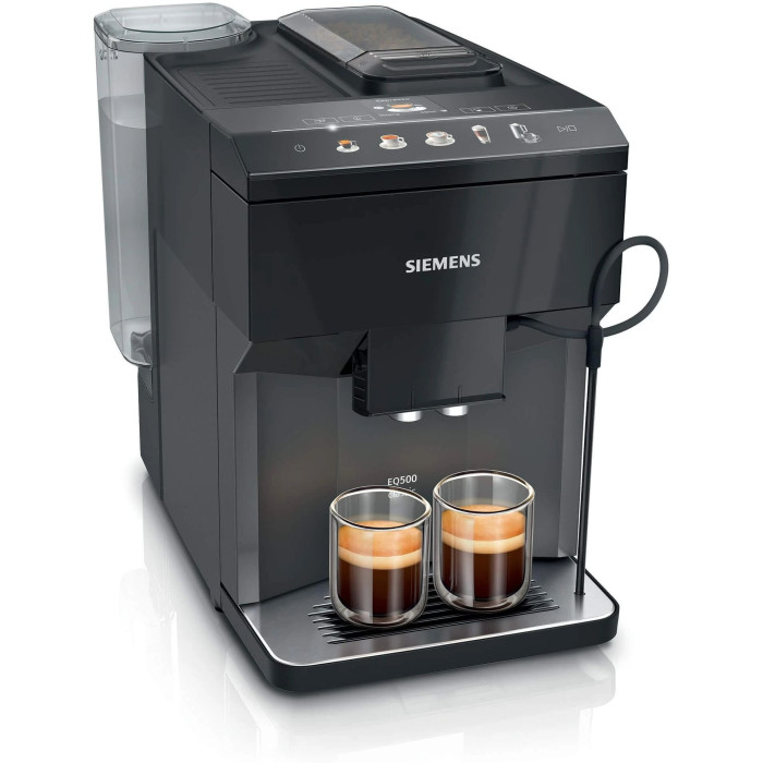 Кафеавтомат Siemens TP511R09 - EQ500 classic, Лъскаво черно Кафеавтомат Siemens TP511R09 - EQ500 classic, Лъскаво черно - Малки домакински уреди