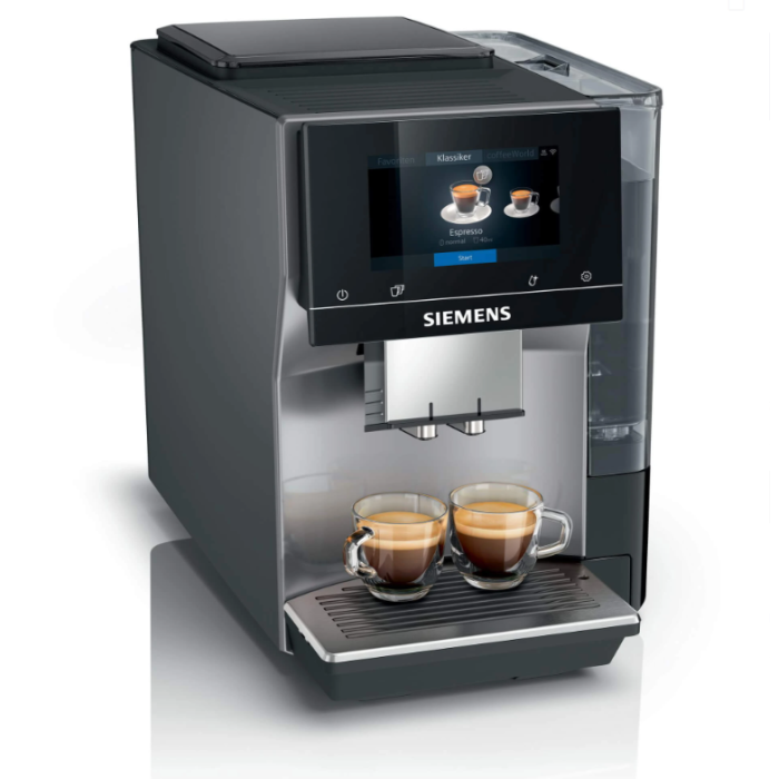 Кафеавтомат Siemens TP715R01 - EQ700 classic, metallic Кафеавтомат Siemens TP715R01 - EQ700 classic, metallic - Малки домакински уреди