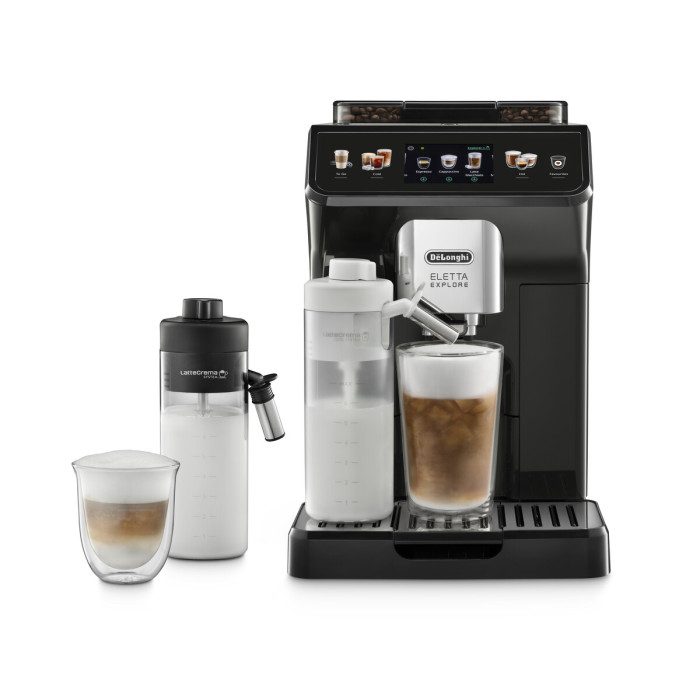 Кафеавтомат DELONGHI ELETTA ЕXPLORE ECAM450.65.G Кафеавтомат DELONGHI ELETTA ЕXPLORE ECAM450.65.G - Малки домакински уреди