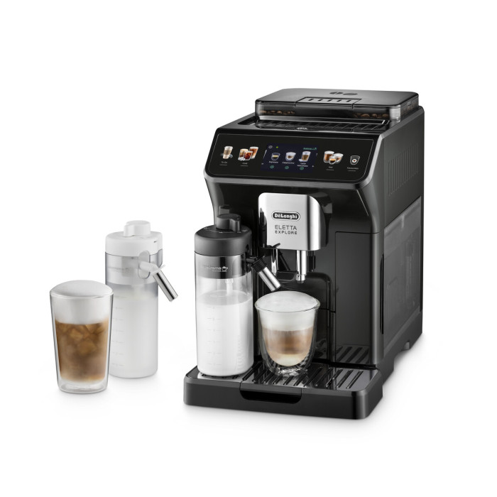 Кафеавтомат DELONGHI ELETTA ЕXPLORE ECAM450.65.G Кафеавтомат DELONGHI ELETTA ЕXPLORE ECAM450.65.G - Малки домакински уреди
