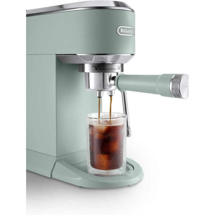 Кафемашина DeLonghi Dedica Duo EC890.GR Кафемашина DeLonghi Dedica Duo EC890.GR - Малки домакински уреди