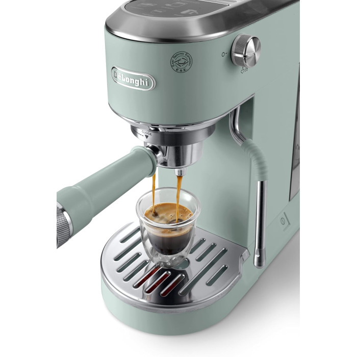 Кафемашина DeLonghi Dedica Duo EC890.GR Кафемашина DeLonghi Dedica Duo EC890.GR - Малки домакински уреди