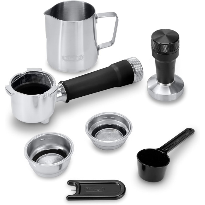 Кафемашина DeLonghi Dedica Duo EC890.GR Кафемашина DeLonghi Dedica Duo EC890.GR - Малки домакински уреди