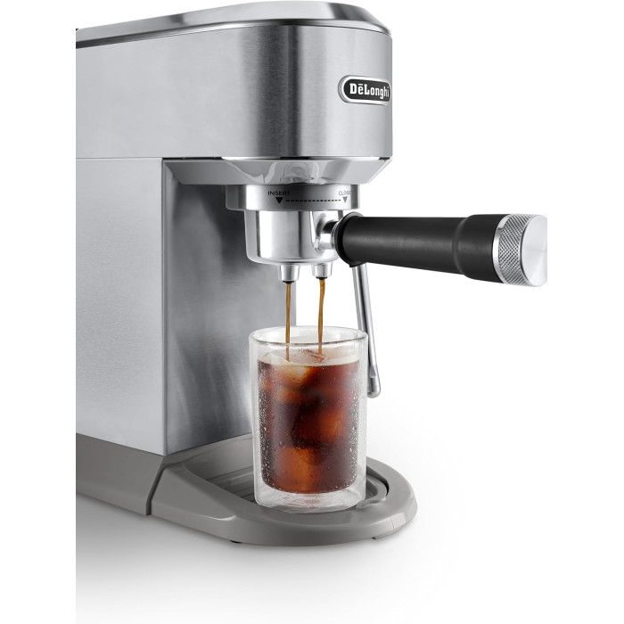 Кафемашина DeLonghi Dedica Duo EC890.GR Кафемашина DeLonghi Dedica Duo EC890.GR - Малки домакински уреди
