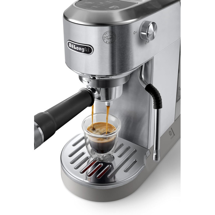 Кафемашина DeLonghi Dedica Duo EC890.GR Кафемашина DeLonghi Dedica Duo EC890.GR - Малки домакински уреди