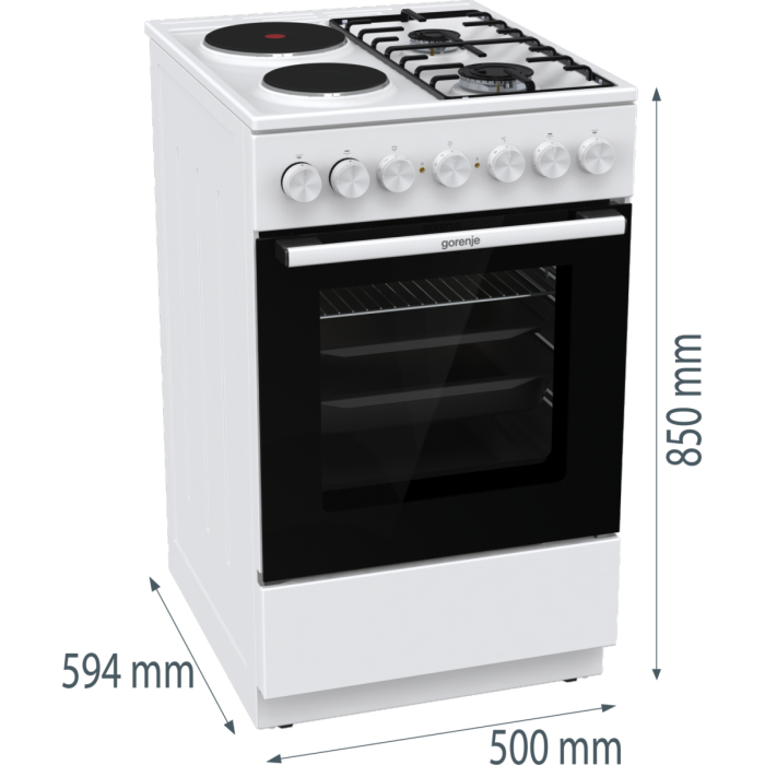Комбинирана печка Gorenje GK5B42WF Комбинирана печка Gorenje GK5B42WF - Готварски печки