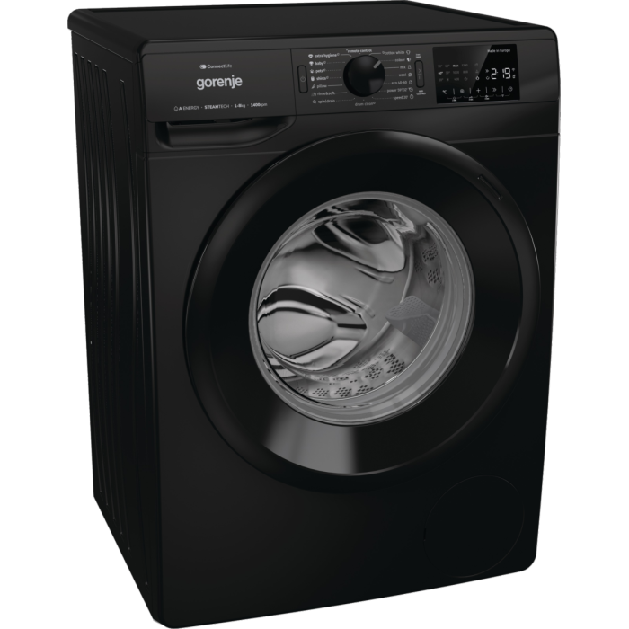 Свободностояща перална машина Gorenje WPNEI84A1SW/B - 8 кг, 1400 обр./мин. Свободностояща перална машина Gorenje WPNEI84A1SW/B - 8 кг, 1400 обр./мин. - Перални