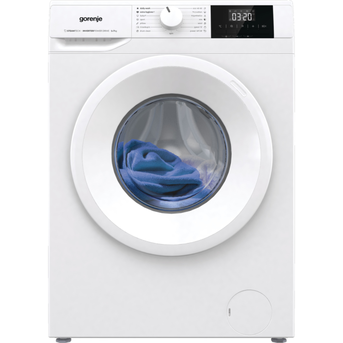 Свободностояща перална машина Gorenje WNGPI72SBS - 7 кг, 1200 обр./мин. - Перални