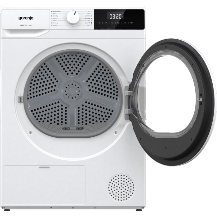Свободностояща сушилна машина с термопомпа Gorenje DHNE7D - 7 кг - Сушилни